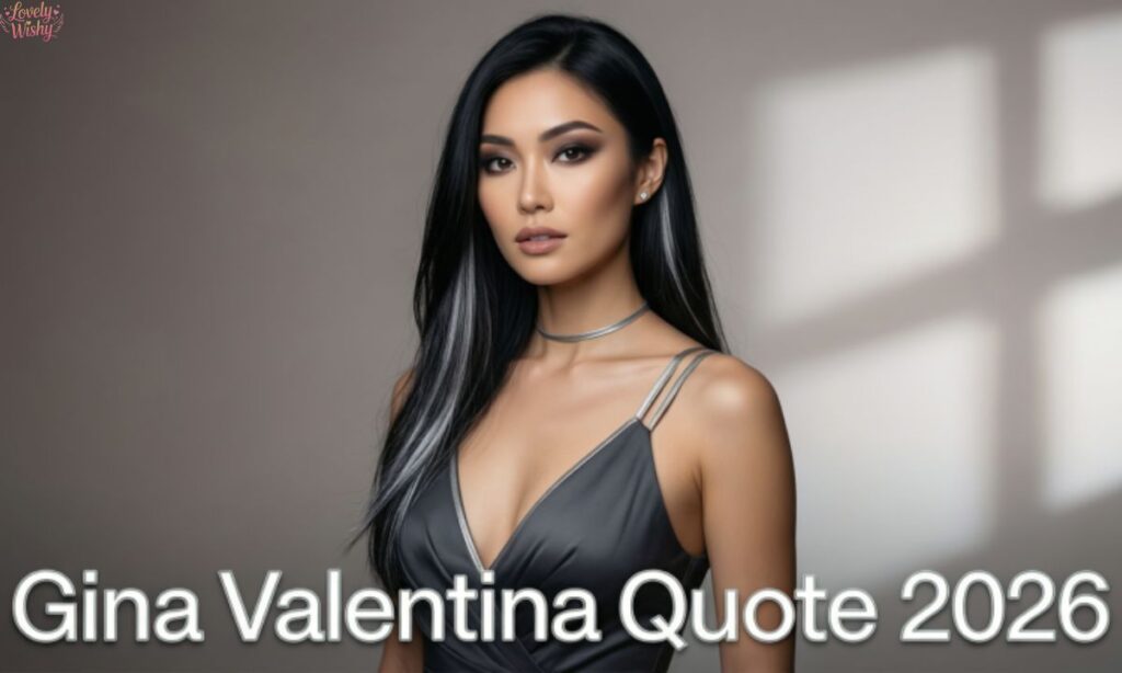 Gina Valentina Quote 2026