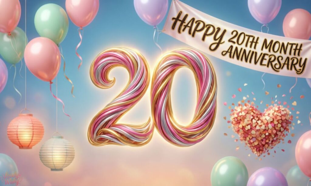 Happy 20th Month Anniversary