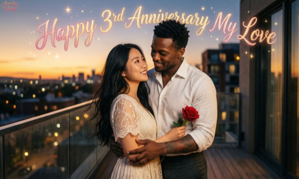 Happy 3rd Anniversary My Love