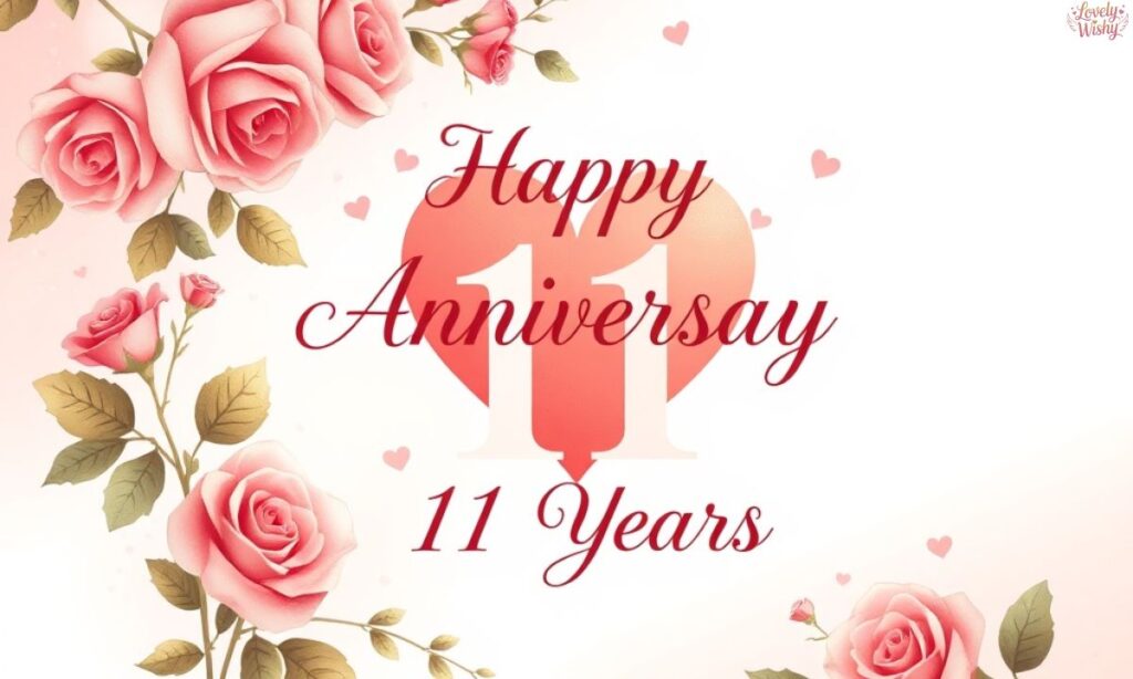 Happy Anniversary 11 Years
