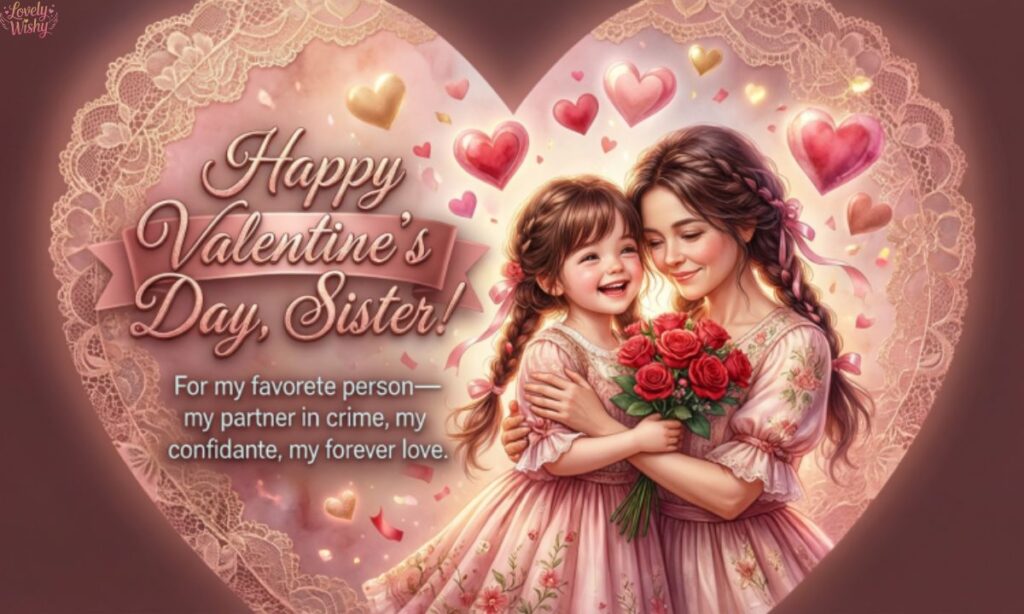 Happy Valentine's Day Sister Messages