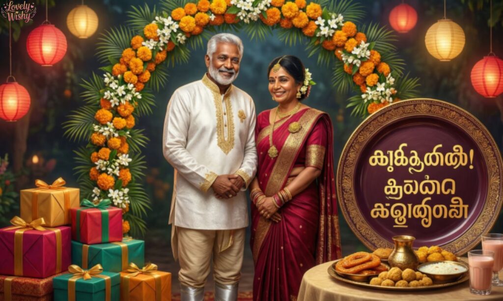 Happy Wedding Anniversary Wishes in Tamil