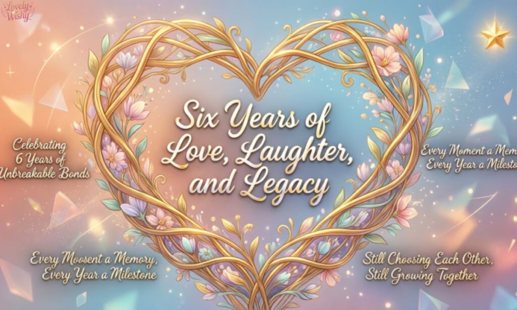 Inspirational 6th Anniversary Quotes for Milestones