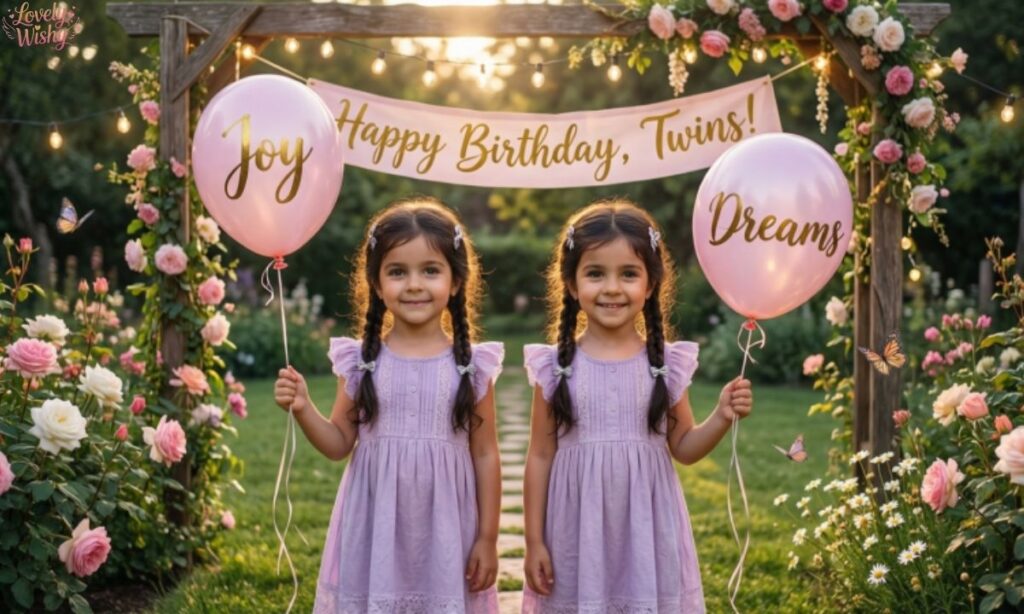 Inspirational Birthday Wishes for Twins