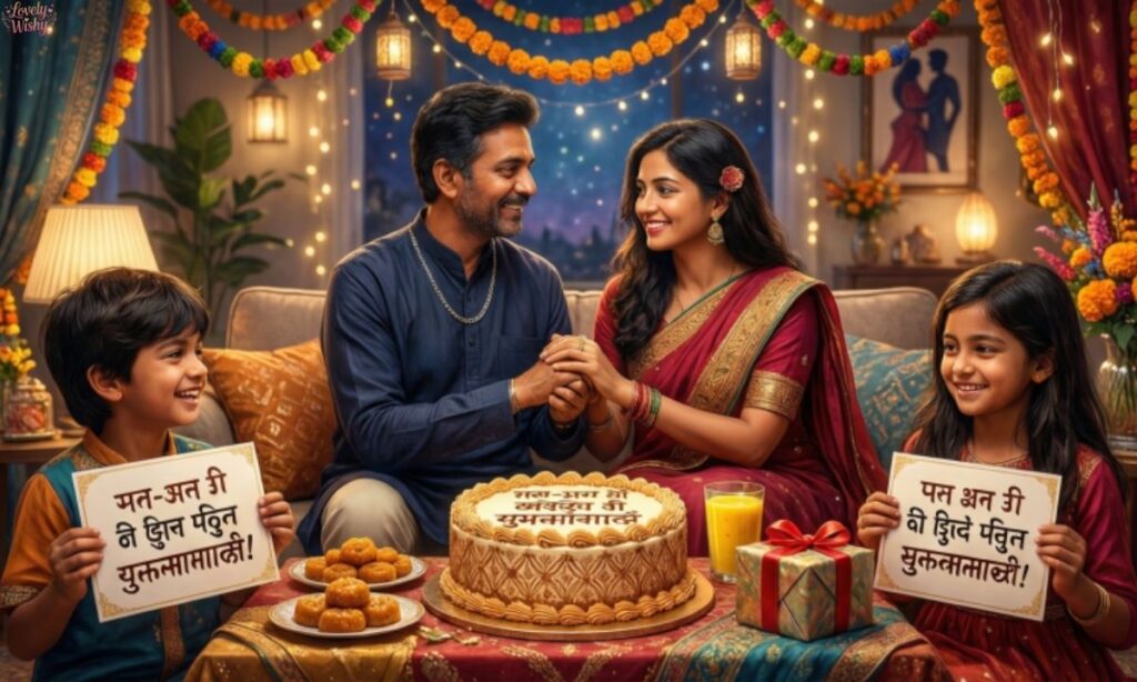 Mummy Papa Anniversary Wishes in Hindi