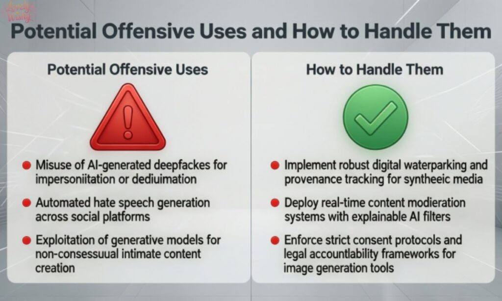 Potential Offensive Uses and How to Handle Them