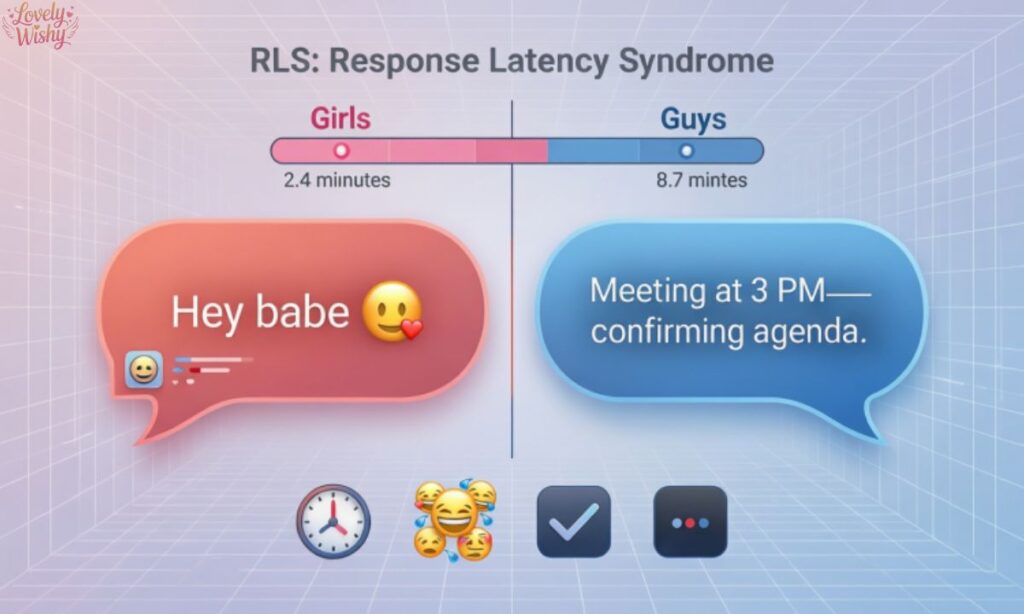 RLS in Gendered Texting Contexts From Guys and Girls