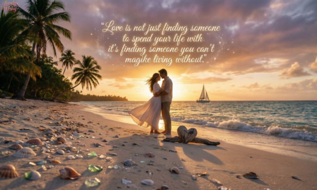 Romantic Beach Love Quotes for Couples