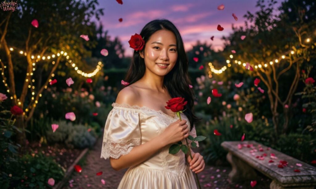 Rose in Valentine Day