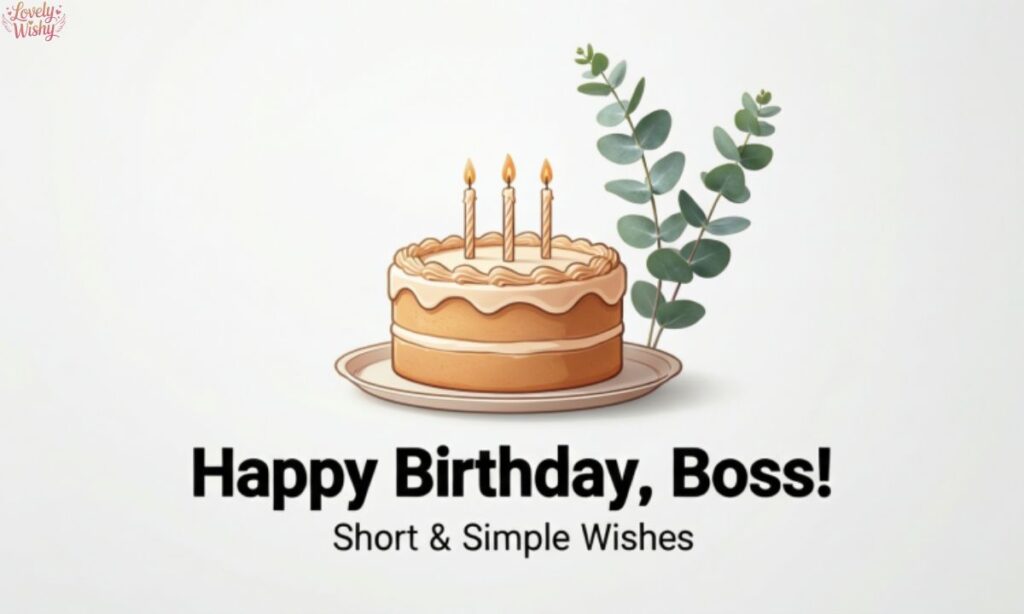 Short and Simple Birthday Wishes for Your Boss