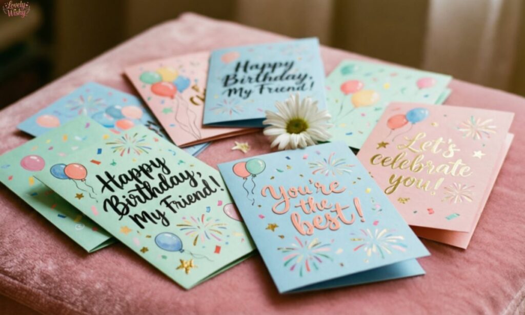 Short and sweet birthday wishes for friends