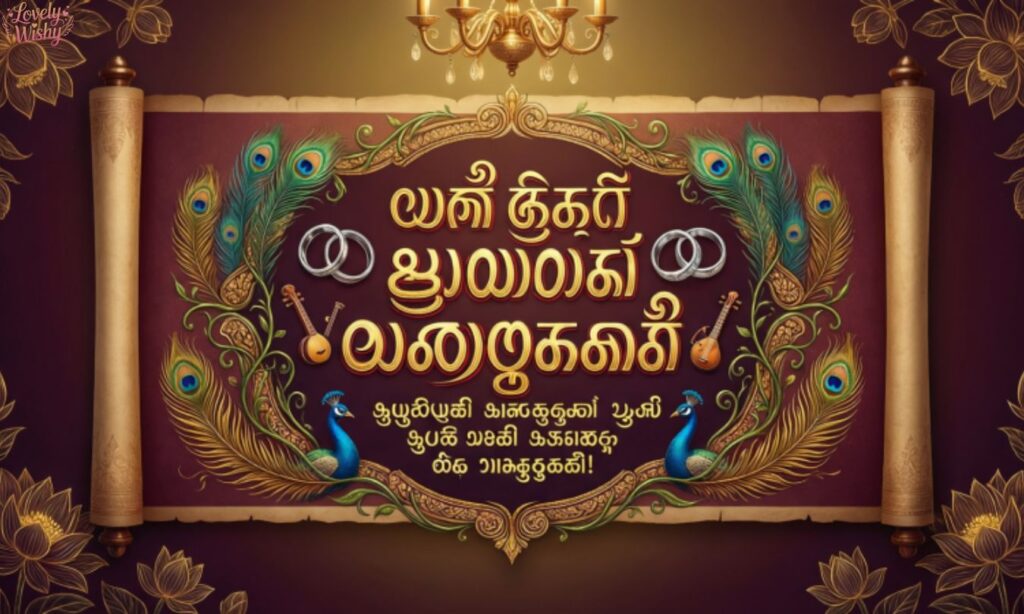 Tamil Kavithai Wedding Anniversary Wishes