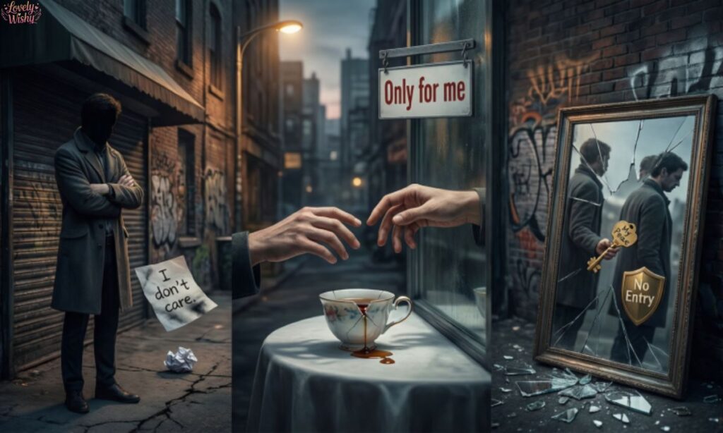 Types of Heartless Selfish Behavior