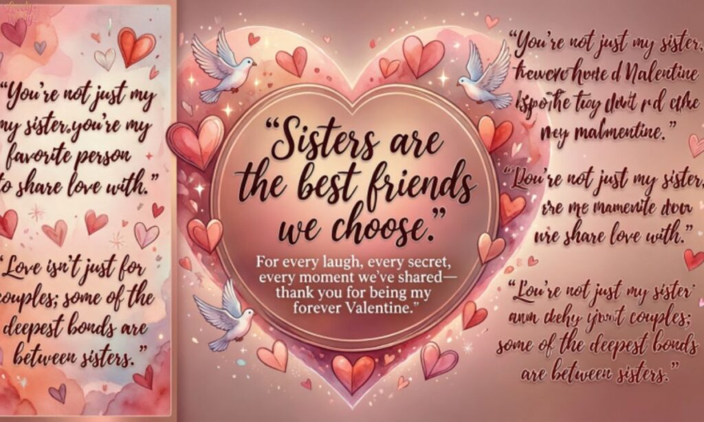 Valentine Quotes for Sister