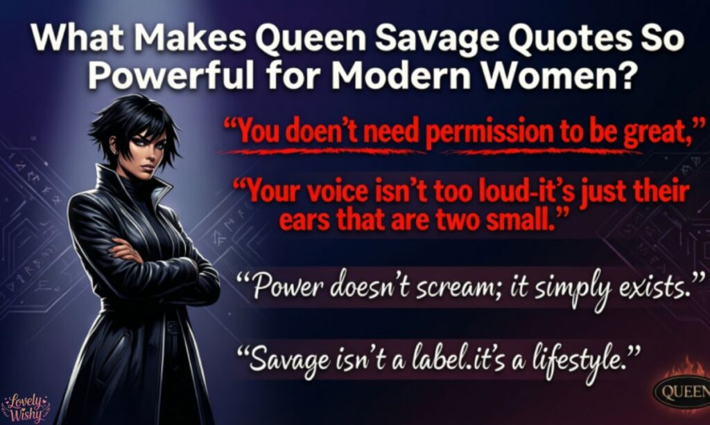 What Makes Queen Savage Quotes So Powerful for Modern Women