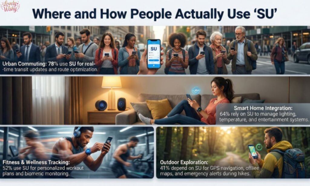 Where and How People Actually Use SU