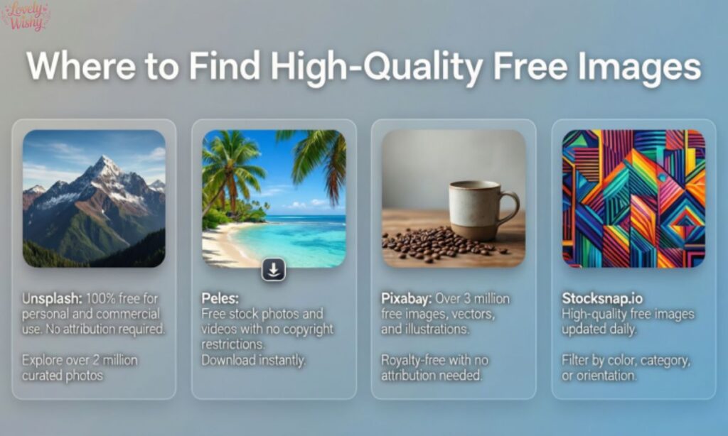Where to Find High-Quality Free Images