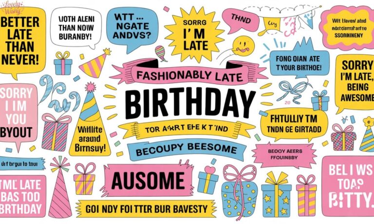 120+ Belated birthday wishes Funny phrase ideas for when you forget a birthday