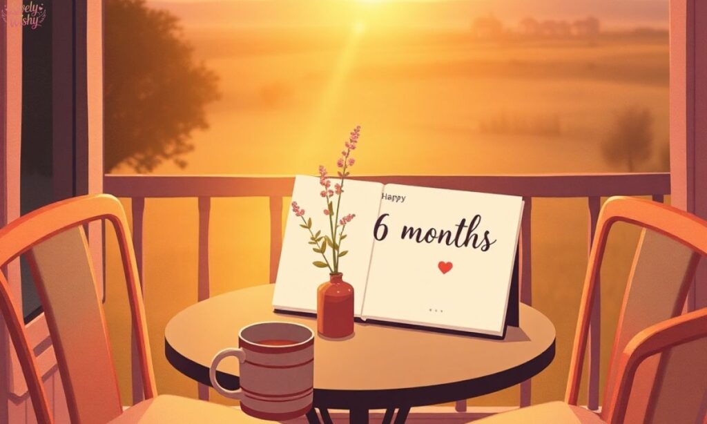 6-Month Anniversary Wishes for Husband or Wife