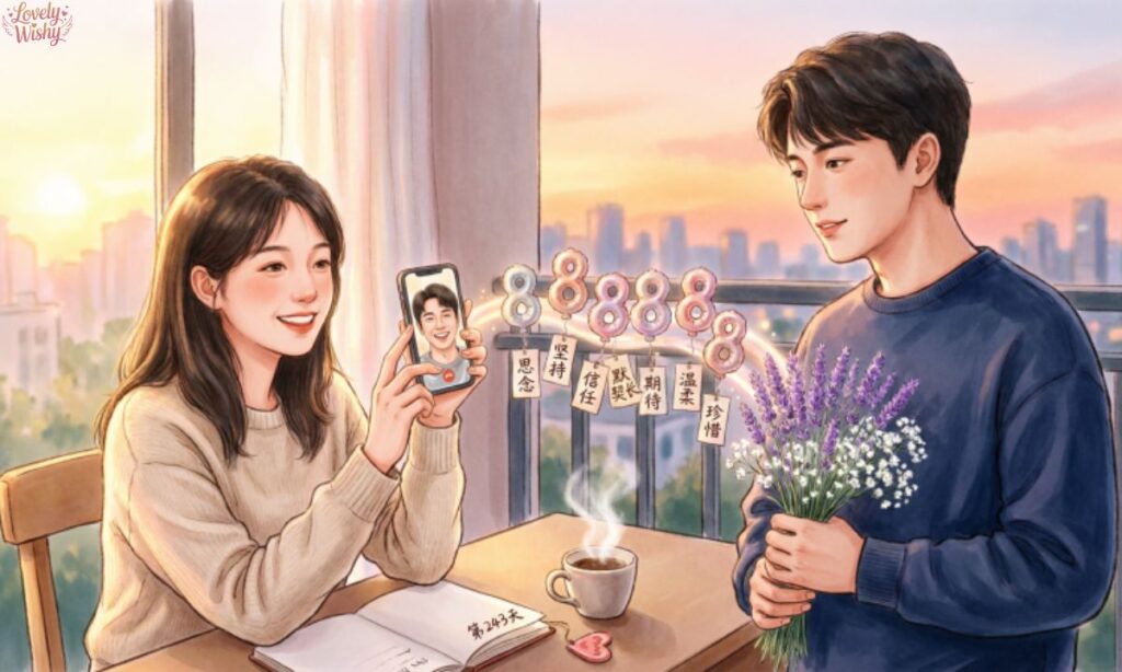 8-Month Anniversary Wishes for Long-Distance Relationships