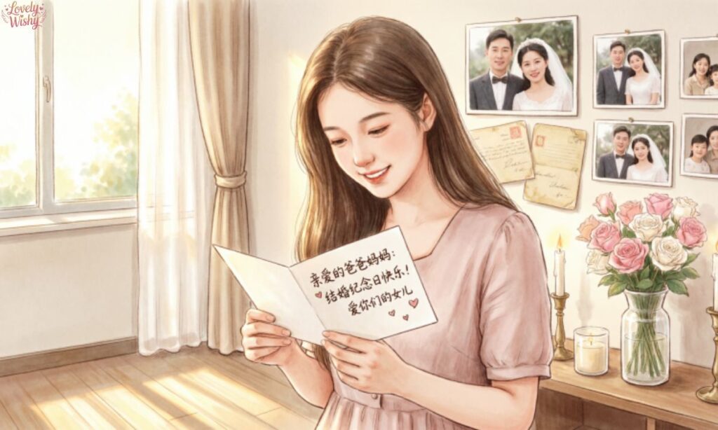 Anniversary Wishes For Parents From Daughter