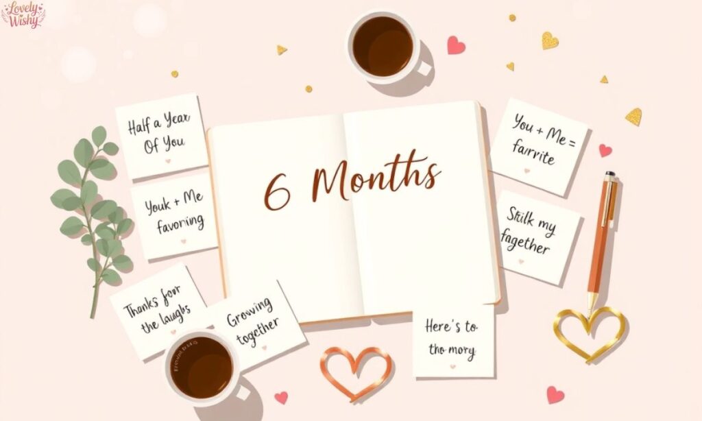 Creative 6-Month Anniversary Message Ideas