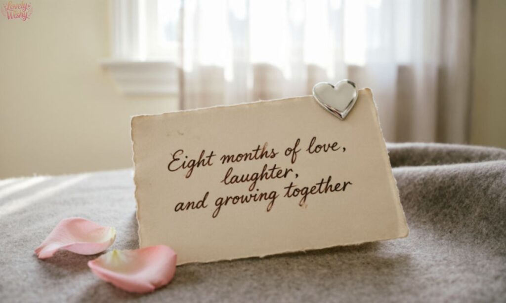 Emotional 8-Month Anniversary Quotes