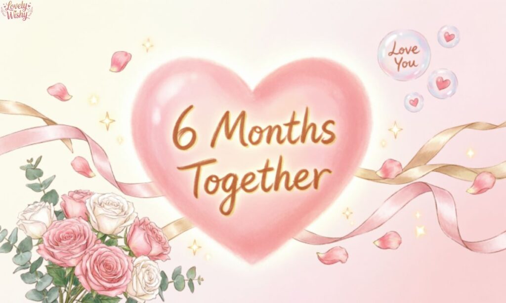 Heartfelt 6-Month Anniversary Wishes for Girlfriend