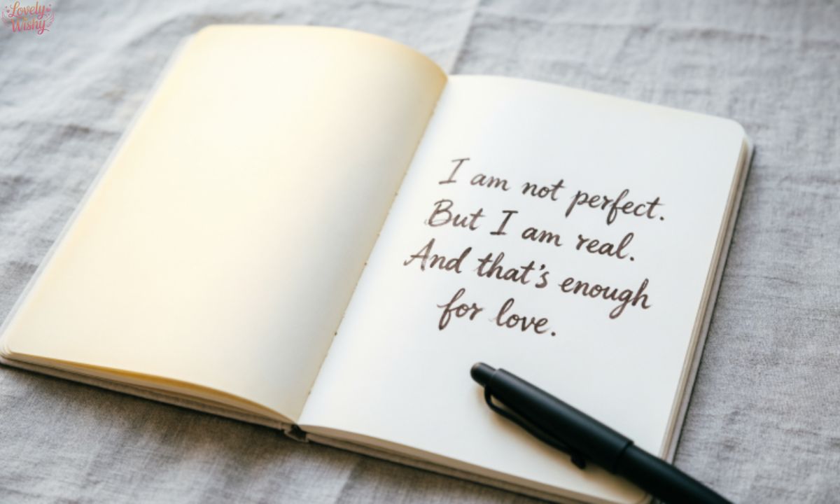 I Am Not Perfect Quotes: Inspiring Words About Love
