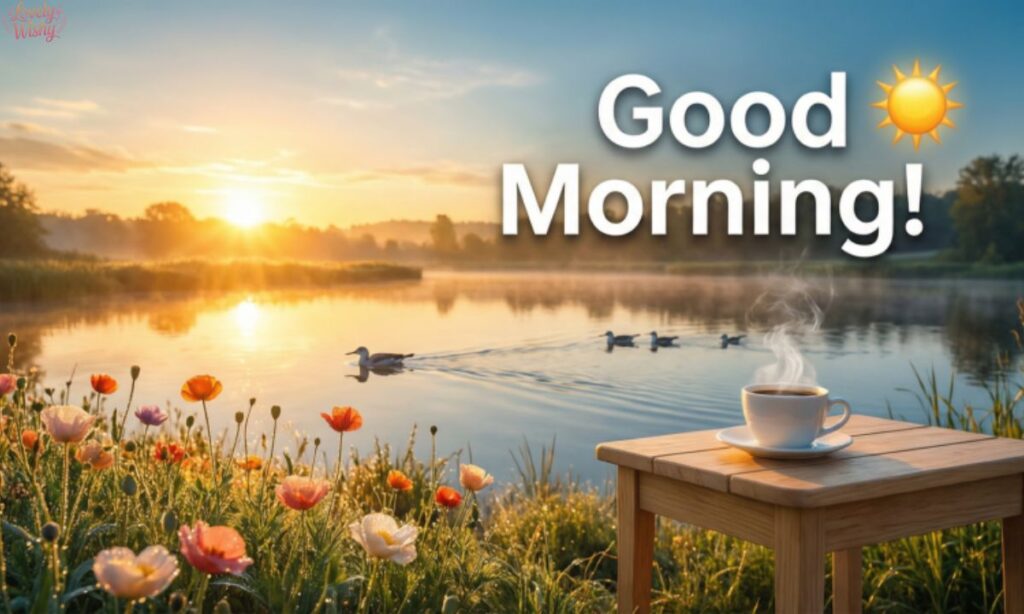 Positive Good Morning Captions for Social Media (WhatsApp, Instagram, Facebook)