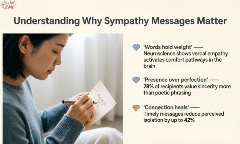 Understanding Why Sympathy Messages Matter