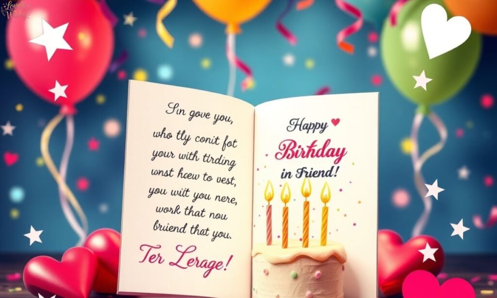 Unique Heart Touching Birthday Wishes for Friend They'll Never Forget