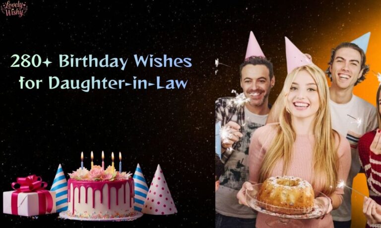 280+ Birthday Wishes for Daughter-in-Law