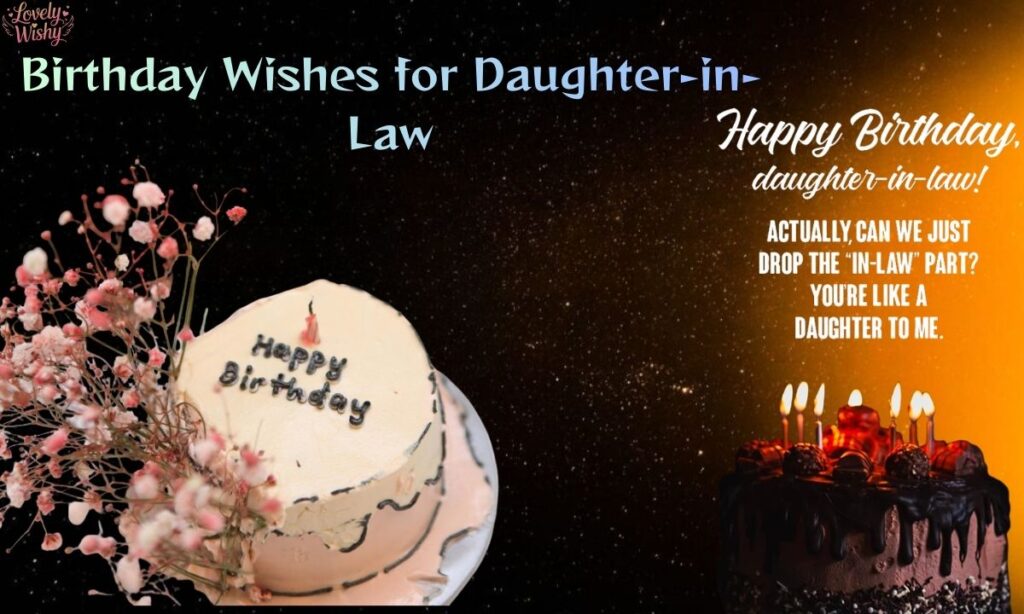 Birthday Wishes for Daughter-in-Law