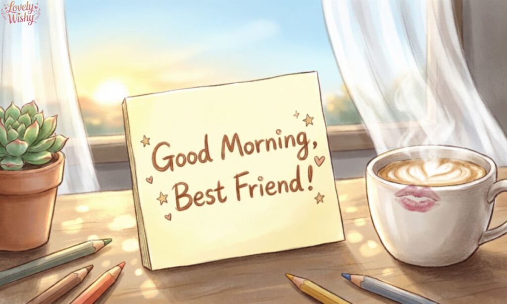 Good Morning Message for a Best Friend
