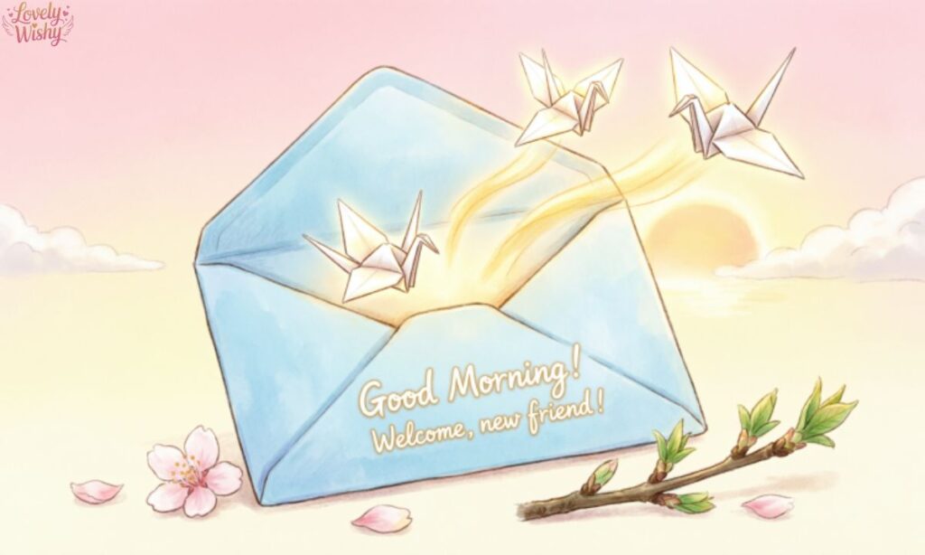 Good Morning Message for a New Friend