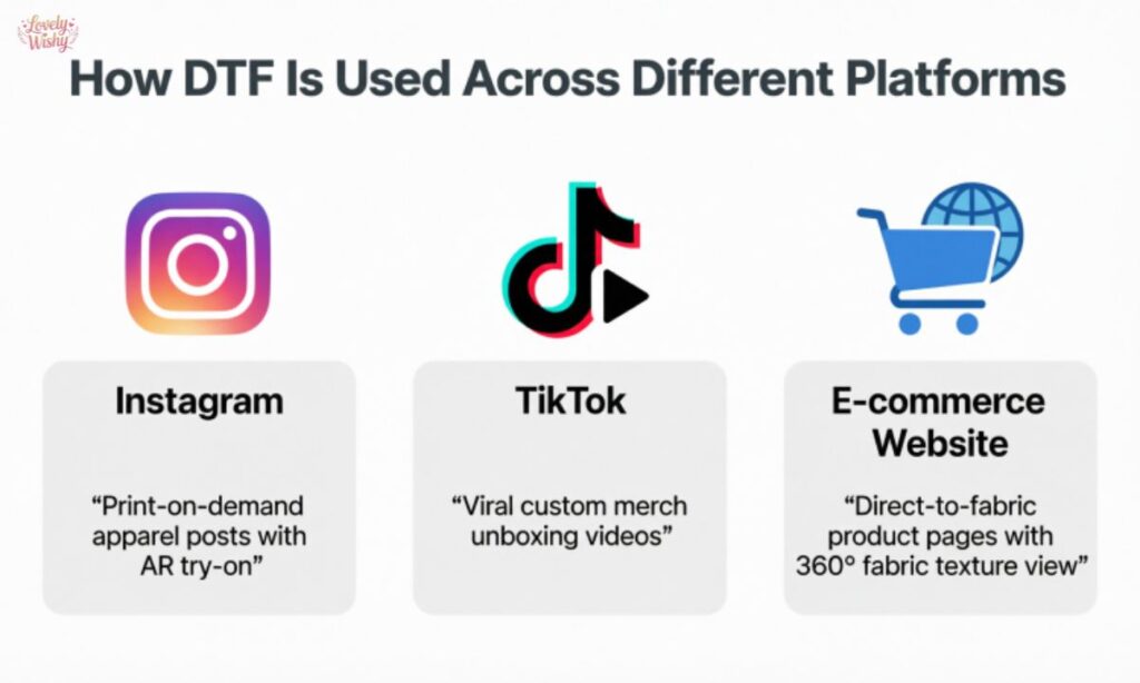 How DTF Is Used Across Different Platforms